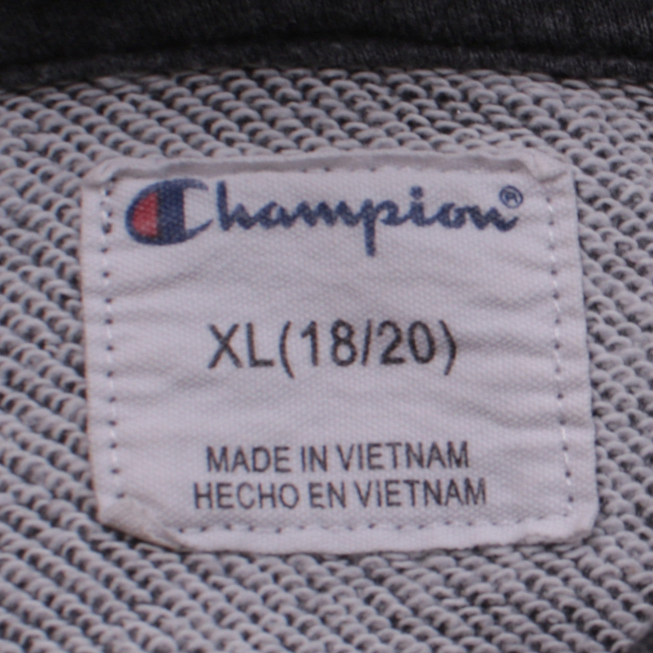 Womens UK Size XL Champion Grey Pullover Hoodie