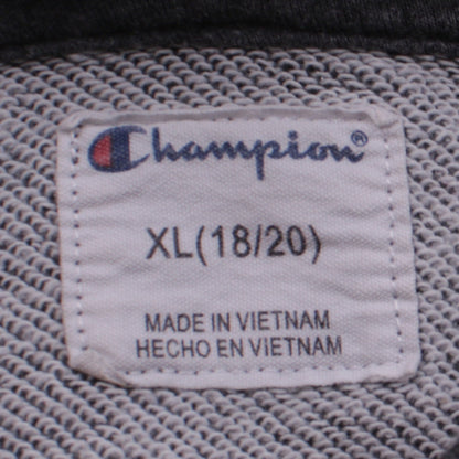 Womens UK Size XL Champion Grey Pullover Hoodie