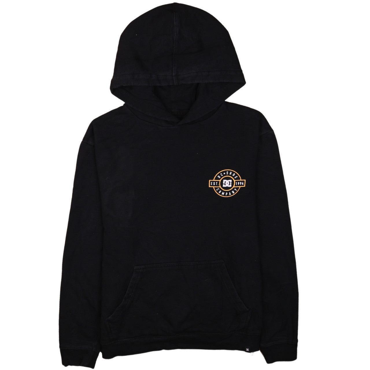 Boys UK Size XL DC Shoes Black Pullover Hoodie