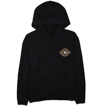 Boys UK Size XL DC Shoes Black Pullover Hoodie