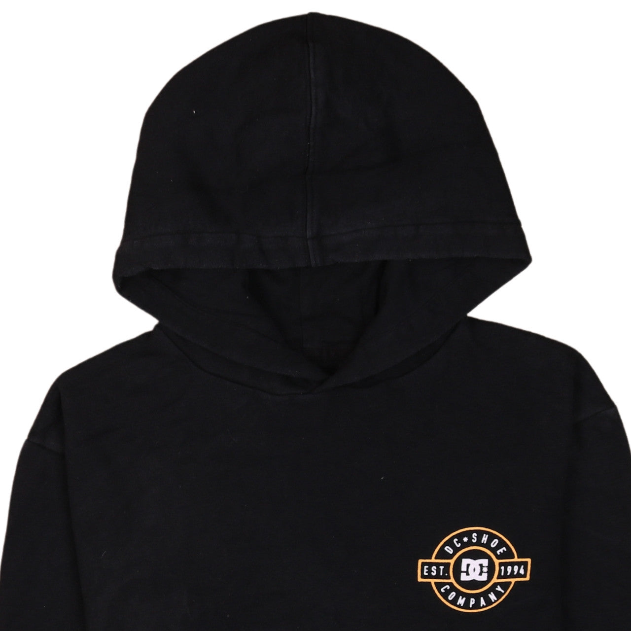 Boys UK Size XL DC Shoes Black Pullover Hoodie