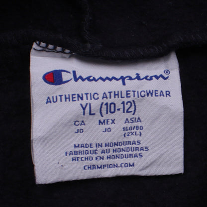 Boys UK Size 10-12 Years Champion Black Pullover Hoodie