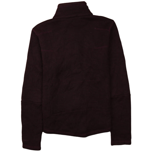 Womens UK Size M Columbia Purple Fleece