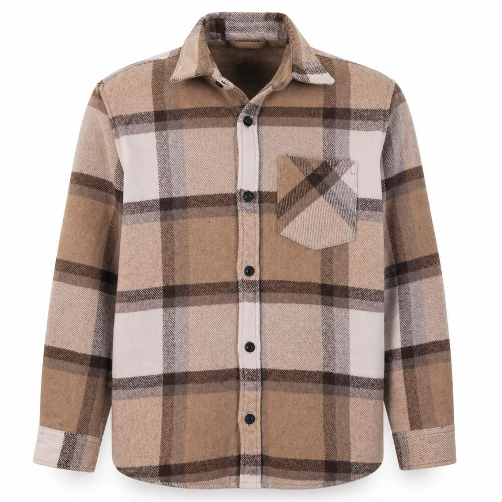 Mens UK Size S Pull&Bear Beige Shacket