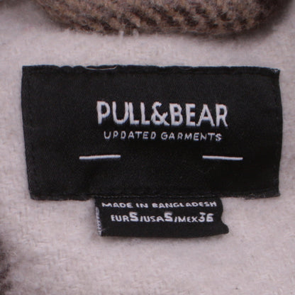Mens UK Size S Pull&Bear Beige Shacket