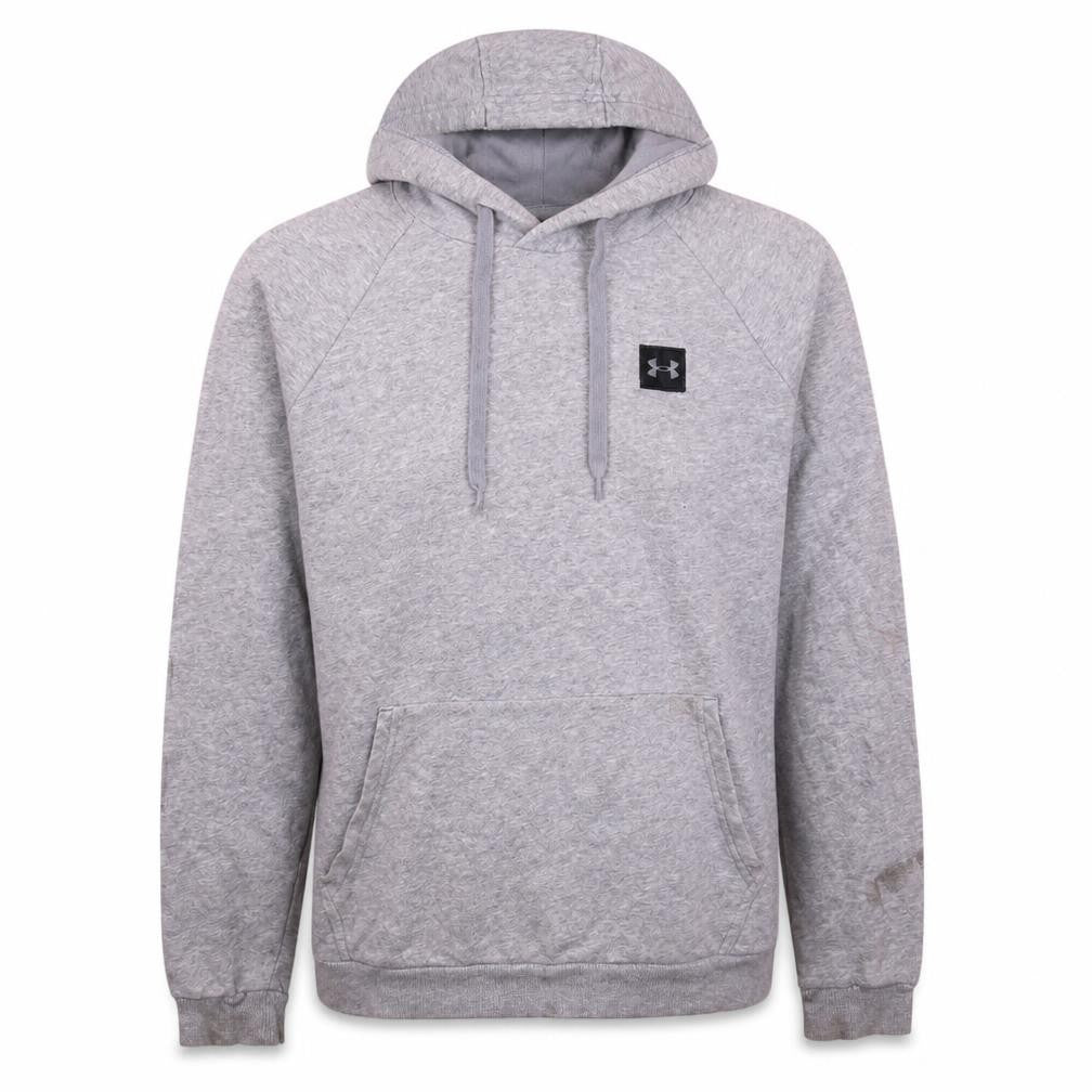 Mens UK Size M Under armour Grey Pullover Hoodie