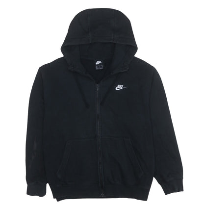 Mens UK Size XL Nike Black Full Zip Hoodie