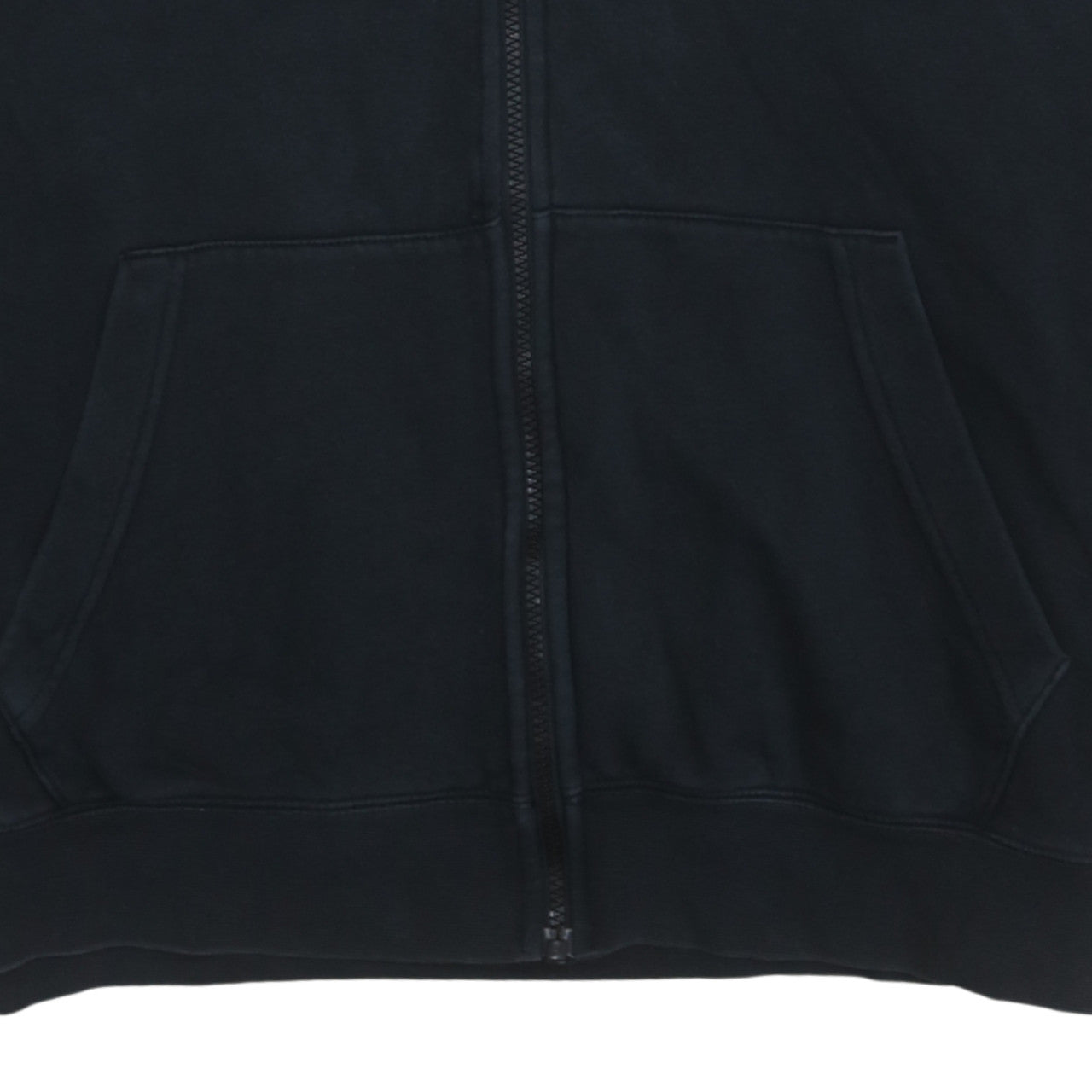 Mens UK Size XL Nike Black Full Zip Hoodie