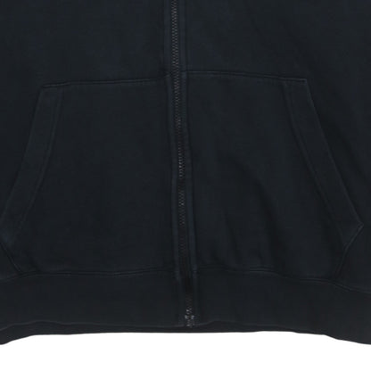 Mens UK Size XL Nike Black Full Zip Hoodie