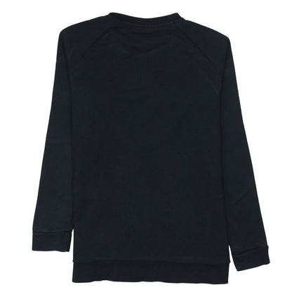 Adidas Men's Black Pullover Crew Neck Sweatshirt M Regular Fit