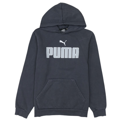 Boys UK Size 15-16 Years PUMA Blue Pullover Hoodie