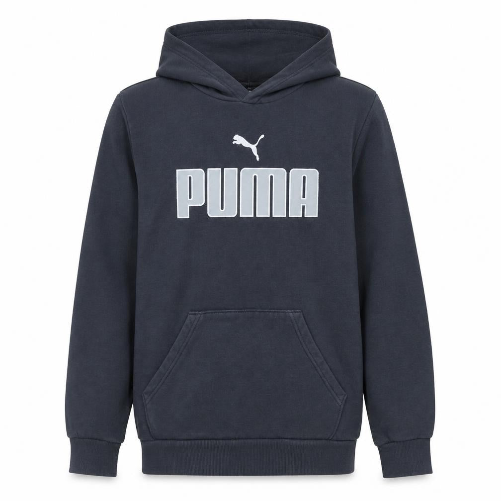 Boys UK Size 15-16 Years PUMA Blue Pullover Hoodie