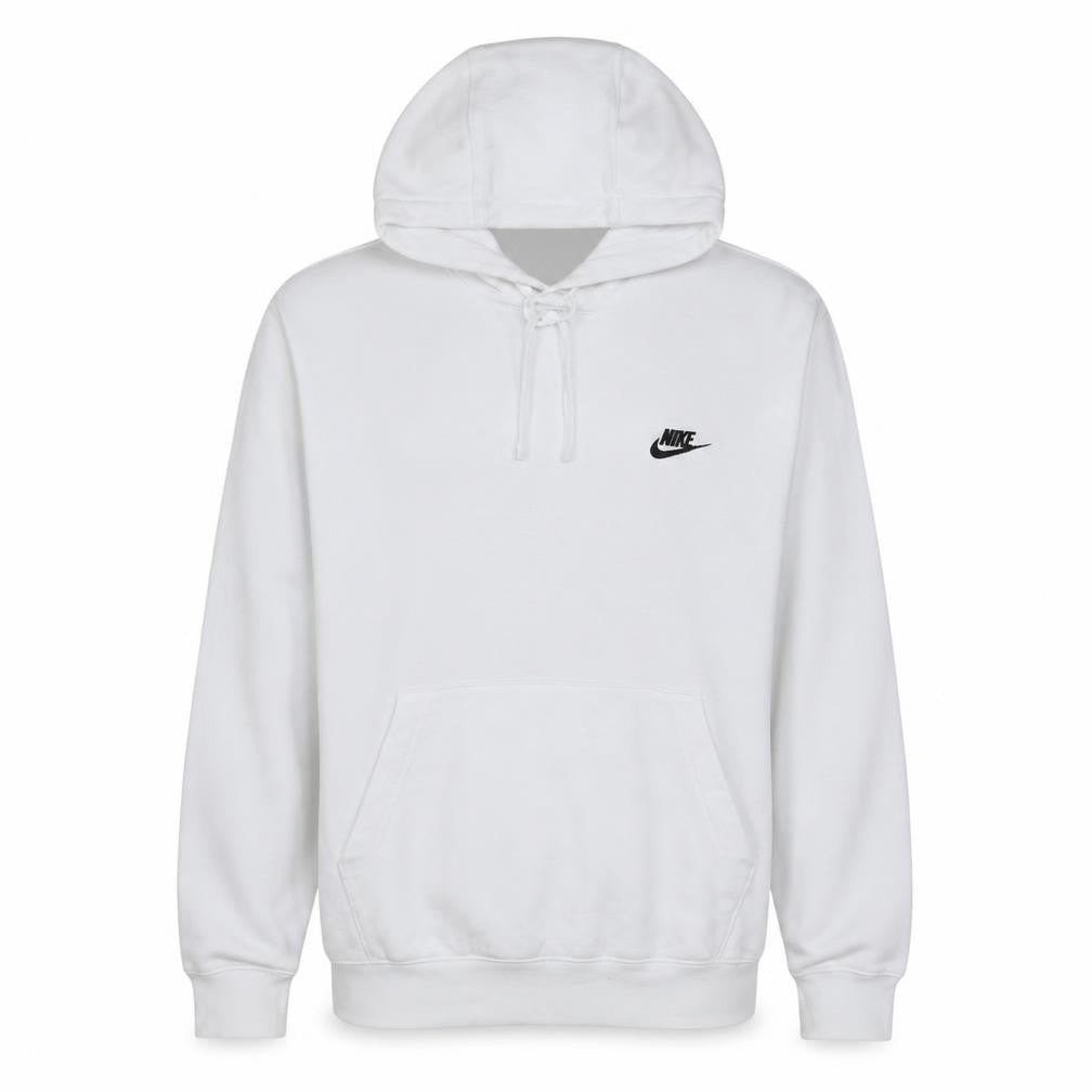 Mens UK Size S Nike White Pullover Hoodie