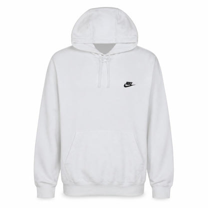 Mens UK Size S Nike White Pullover Hoodie