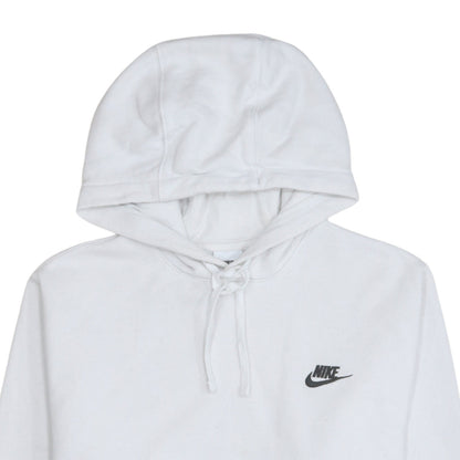 Mens UK Size S Nike White Pullover Hoodie