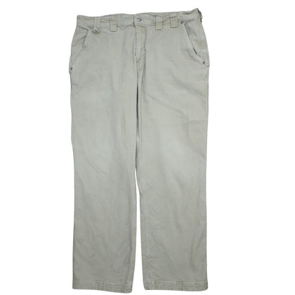 Mens UK Size 40 Duluth Trading Co Regular Fit Cargo Beige Trousers