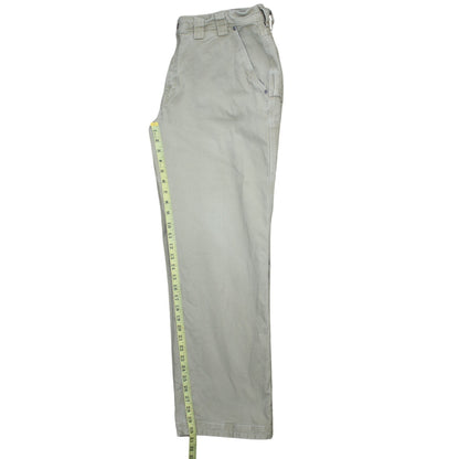 Mens UK Size 40 Duluth Trading Co Regular Fit Cargo Beige Trousers