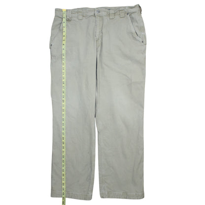 Mens UK Size 40 Duluth Trading Co Regular Fit Cargo Beige Trousers