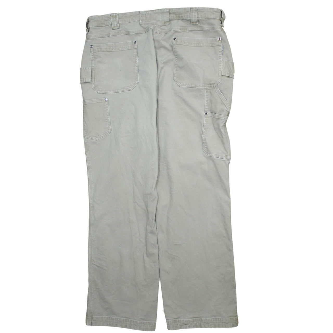 Mens UK Size 40 Duluth Trading Co Regular Fit Cargo Beige Trousers