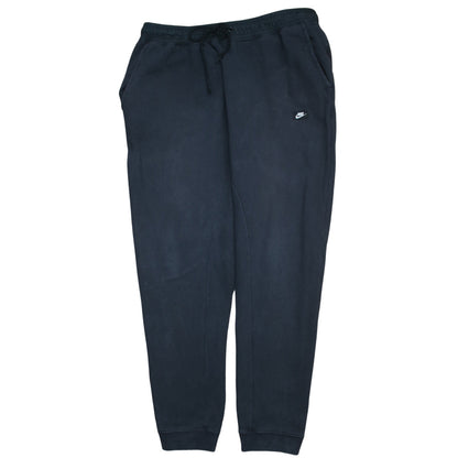 Mens UK Size M Nike Regular Fit Jogger Black Trousers