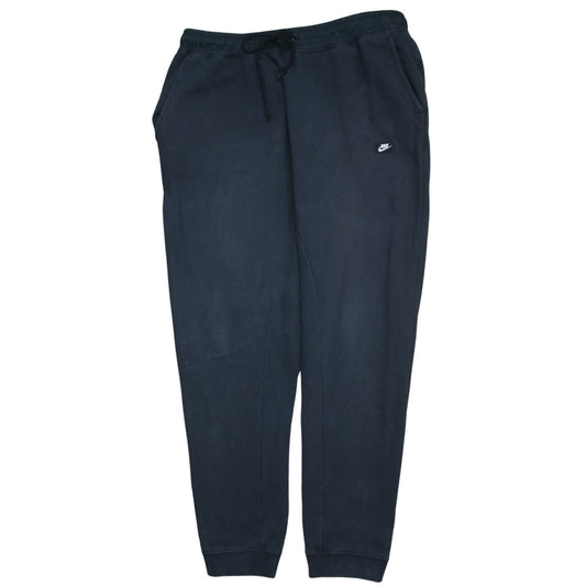 Mens UK Size M Nike Regular Fit Jogger Black Trousers