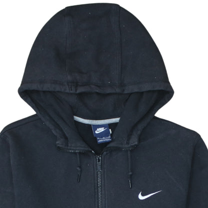 Mens UK Size M Nike Black Full Zip Hoodie