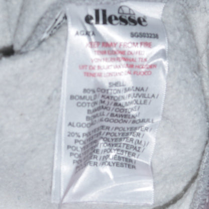 Womens UK Size 6 ellesse Grey Pullover Sweatshirt