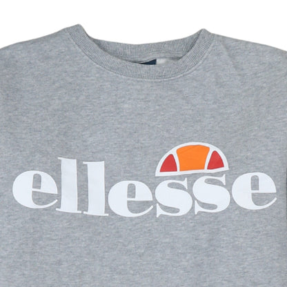Womens UK Size 6 ellesse Grey Pullover Sweatshirt
