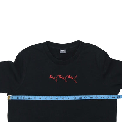 Mens UK Size L PUMA Black Pullover Sweatshirt