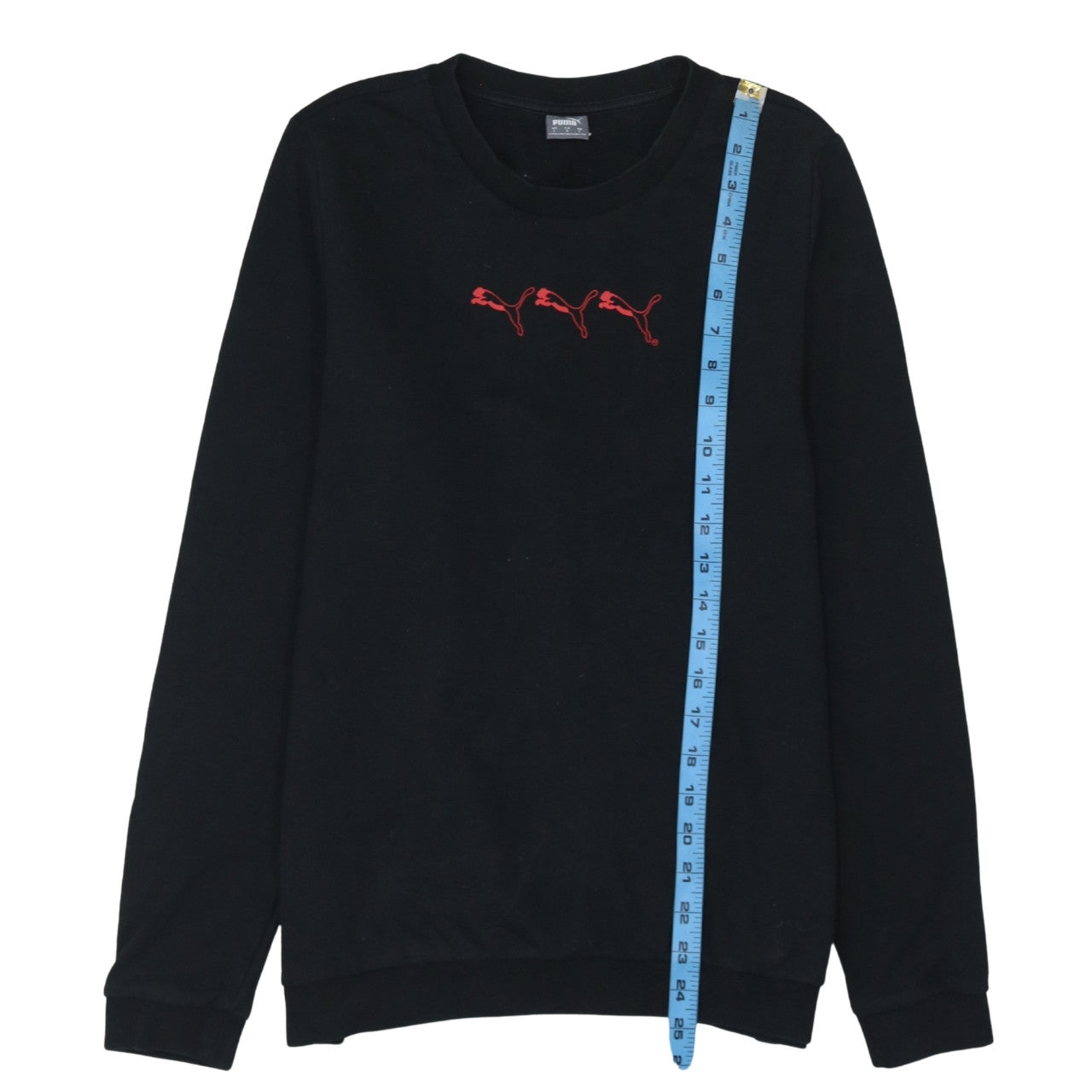 Mens UK Size L PUMA Black Pullover Sweatshirt