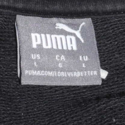 Mens UK Size L PUMA Black Pullover Sweatshirt