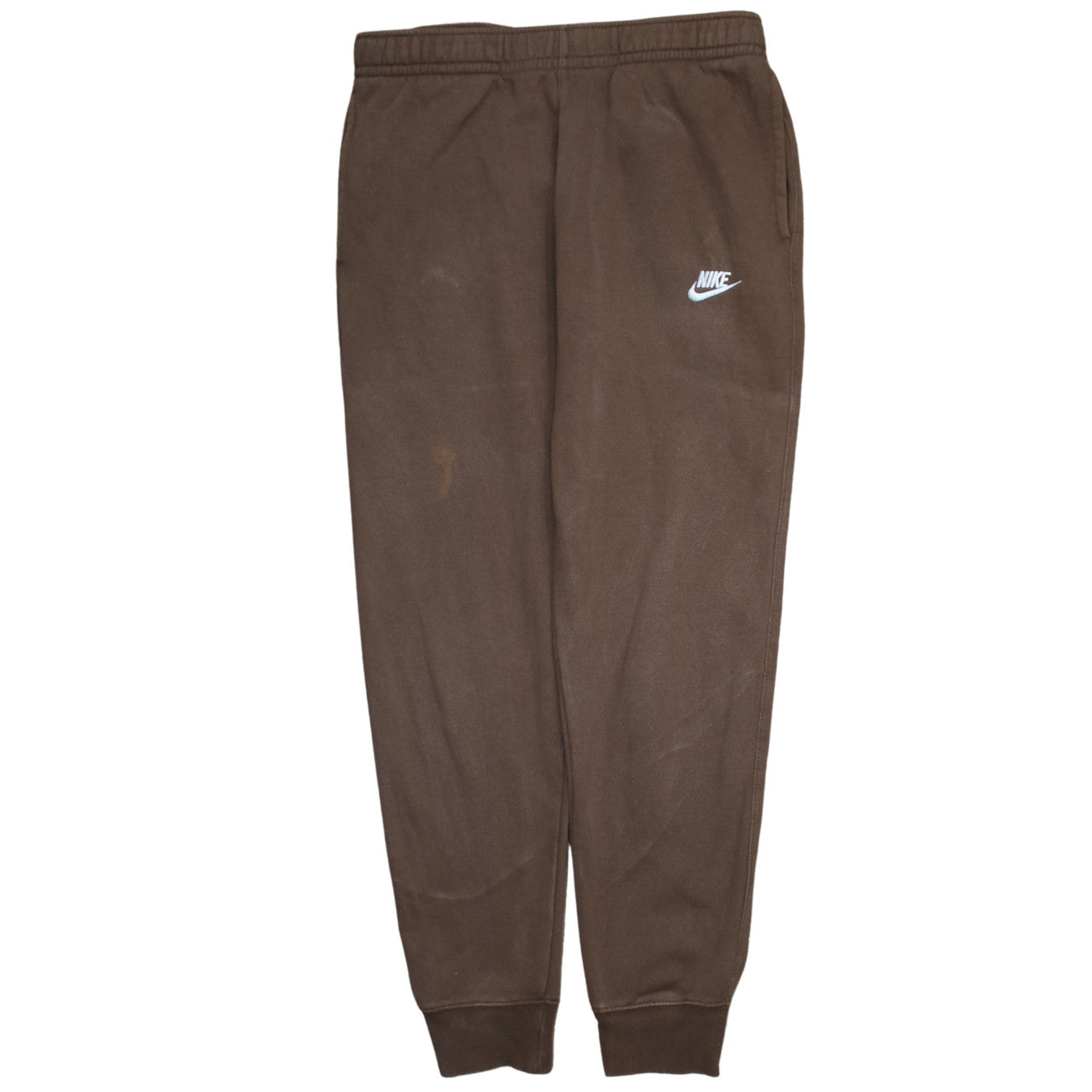 Mens UK Size M Nike Regular Fit Sweatpants Brown Trousers