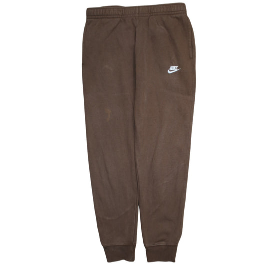 Mens UK Size M Nike Regular Fit Sweatpants Brown Trousers