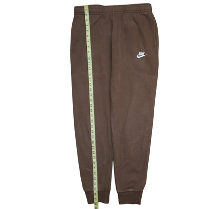 Mens UK Size M Nike Regular Fit Sweatpants Brown Trousers