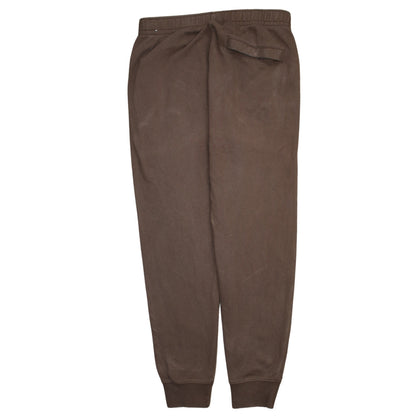 Mens UK Size M Nike Regular Fit Sweatpants Brown Trousers