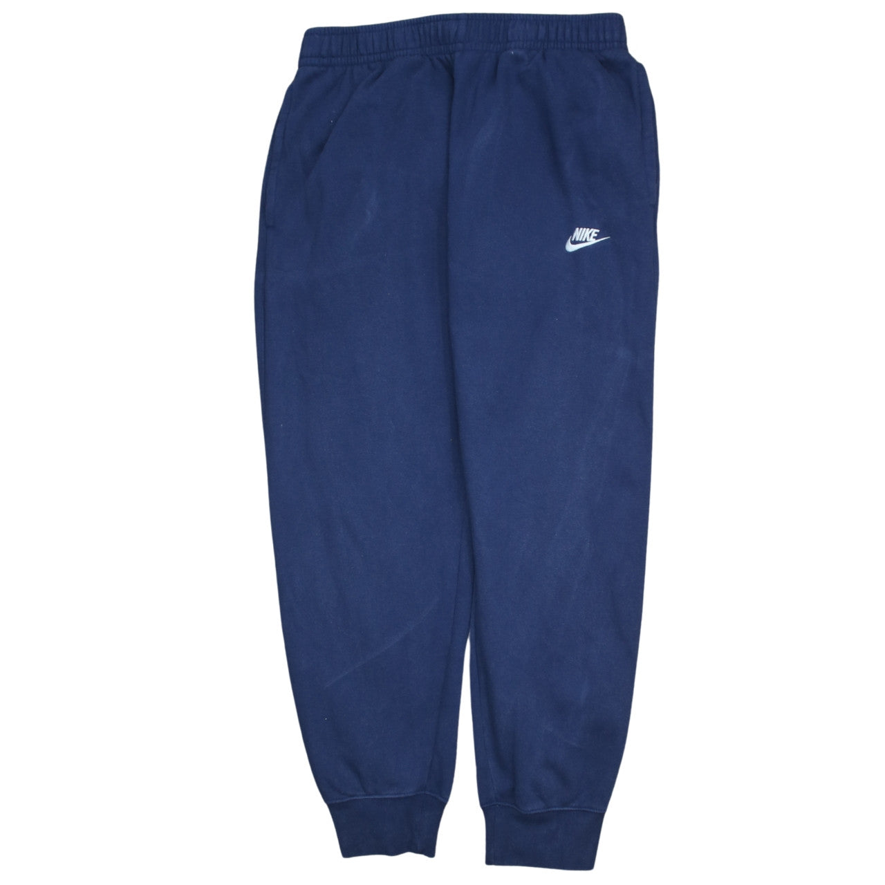 Mens UK Size M Nike Regular Fit Sweatpants Blue Trousers