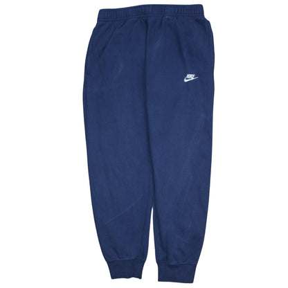 Mens UK Size M Nike Regular Fit Sweatpants Blue Trousers