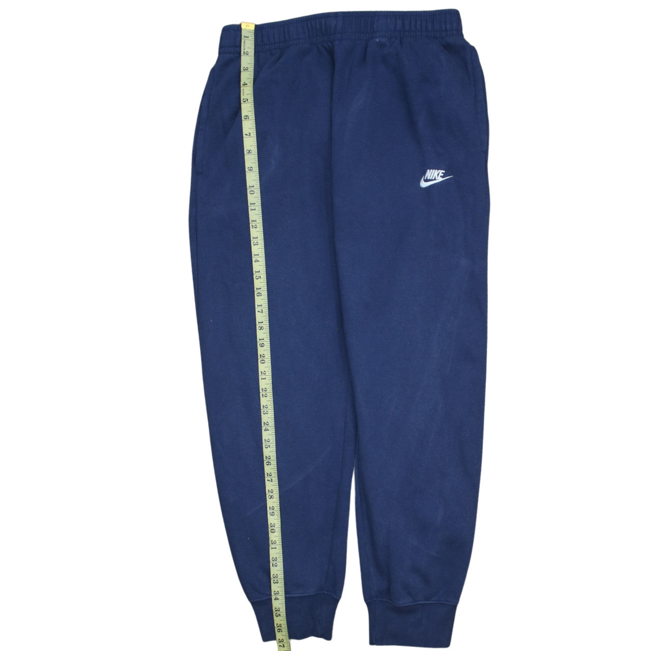 Mens UK Size M Nike Regular Fit Sweatpants Blue Trousers