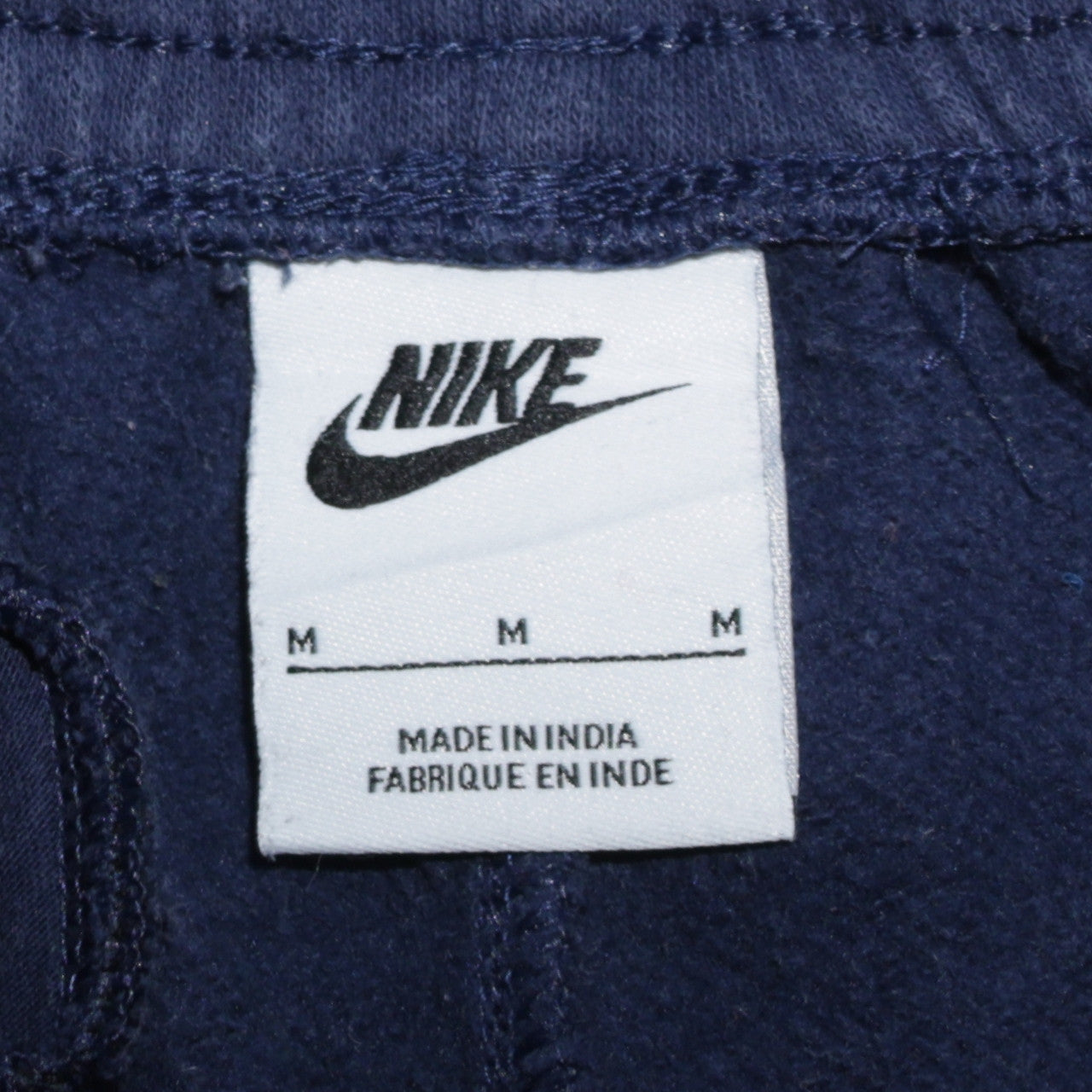 Mens UK Size M Nike Regular Fit Sweatpants Blue Trousers