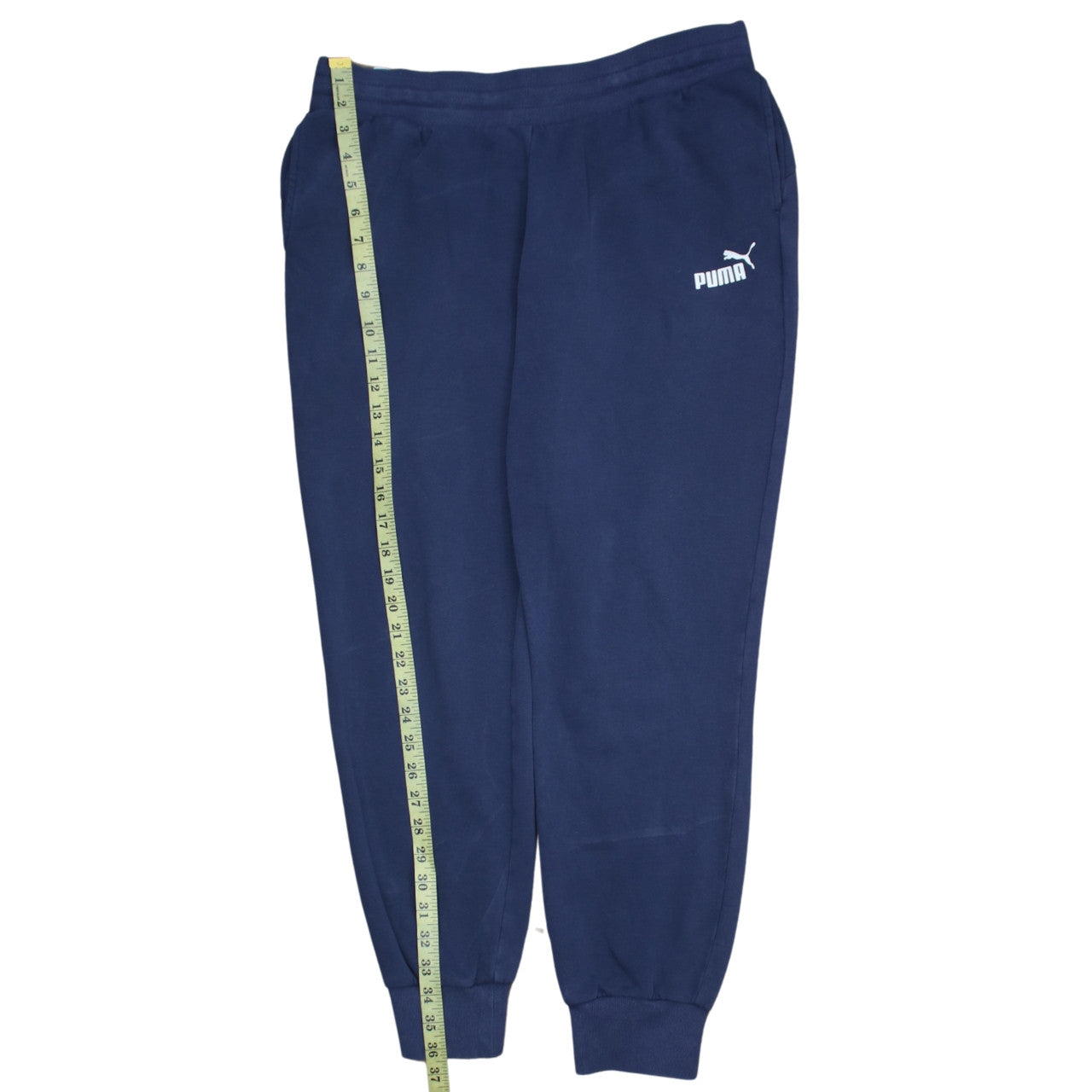 Womens UK Size 14 PUMA Regular Fit Jogger Blue Trousers