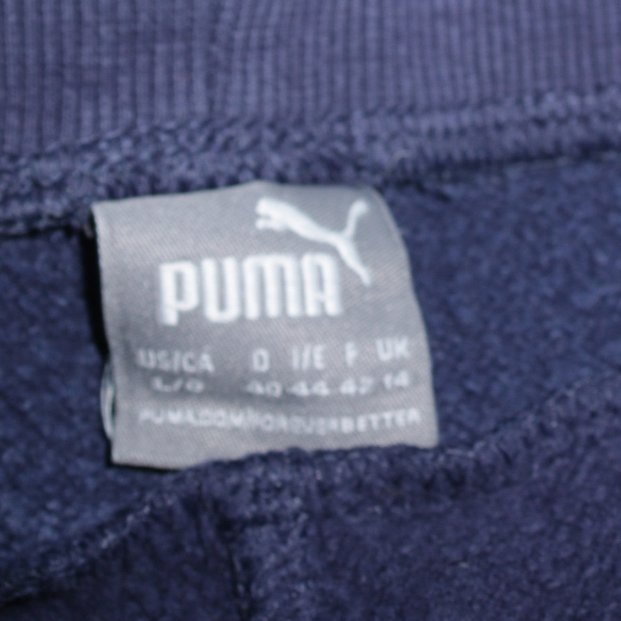 Womens UK Size 14 PUMA Regular Fit Jogger Blue Trousers