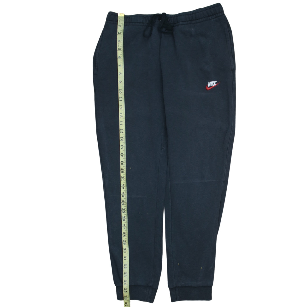 Mens UK Size L Nike Regular Fit Jogger Black Trousers