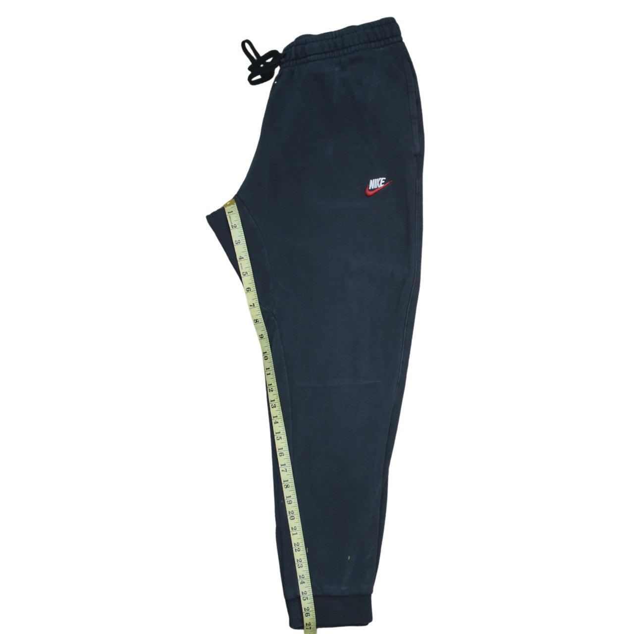 Mens UK Size L Nike Regular Fit Jogger Black Trousers