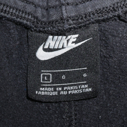 Mens UK Size L Nike Regular Fit Jogger Black Trousers