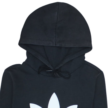 Womens UK Size 12 adidas Black Pullover Hoodie