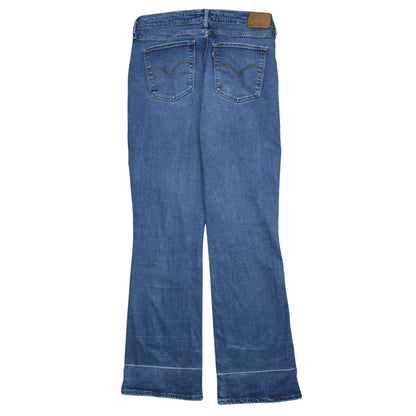 Womens UK Size 31 Levi's Regular Fit Bootcut Blue Jeans