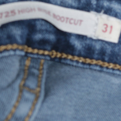 Womens UK Size 31 Levi's Regular Fit Bootcut Blue Jeans
