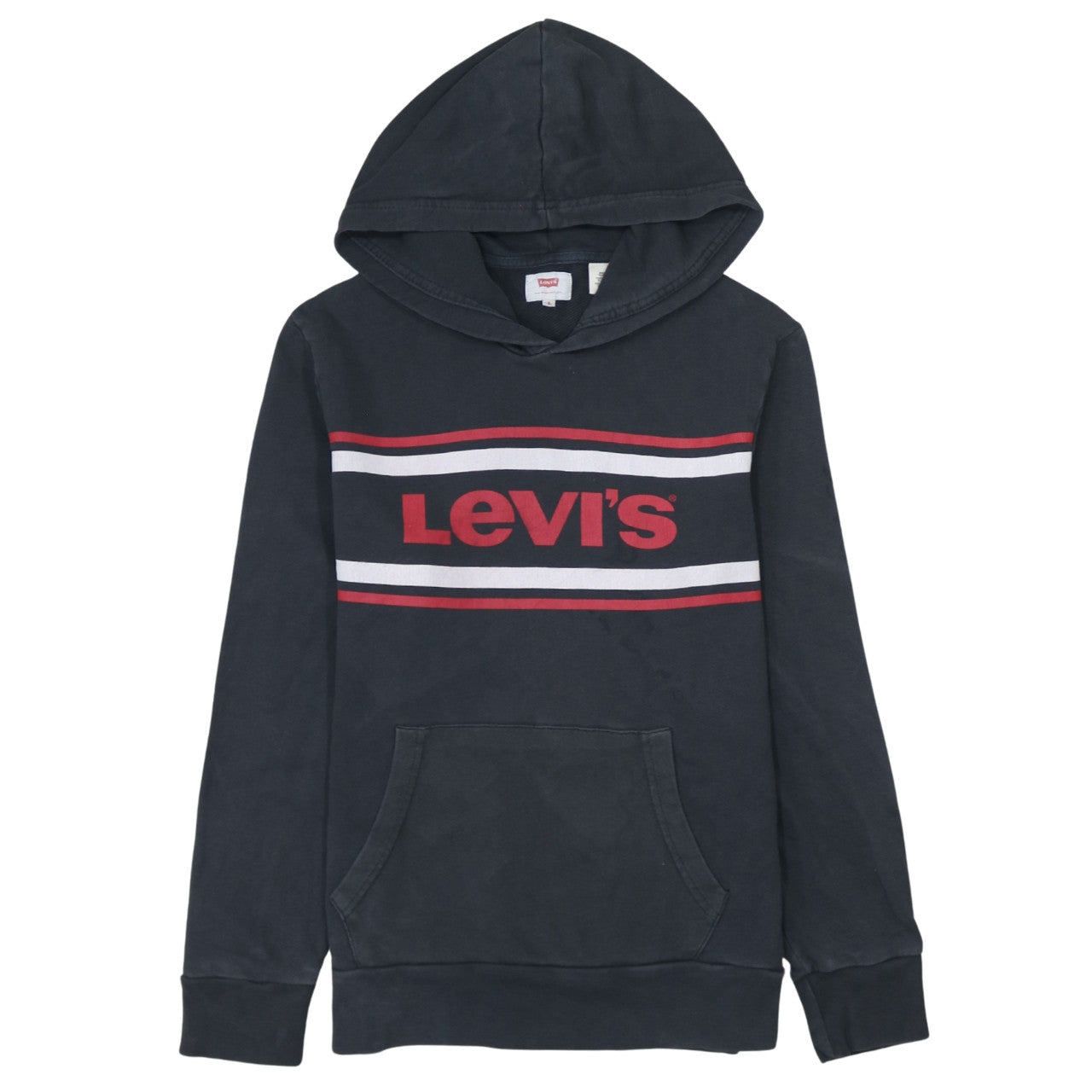 Mens UK Size S Levi's Black Pullover Hoodie
