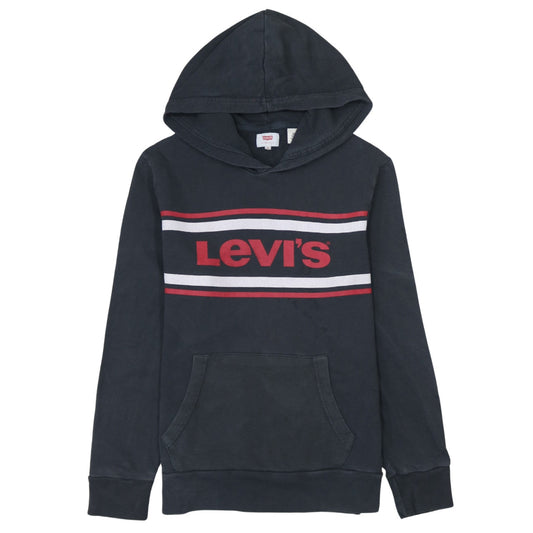 Mens UK Size S Levi's Black Pullover Hoodie