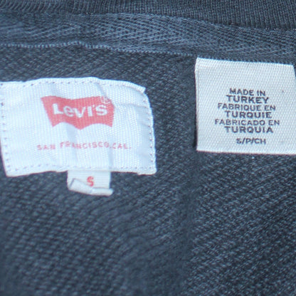 Mens UK Size S Levi's Black Pullover Hoodie